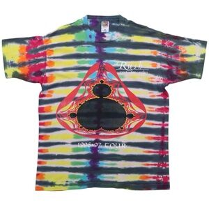 1996 Rush Test For Echo Tie Dye Tour Shirt XL